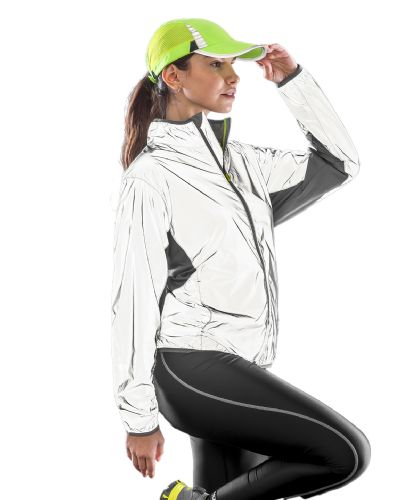 Ladies Luxury Wind & showerproof Hi Viz Jacket